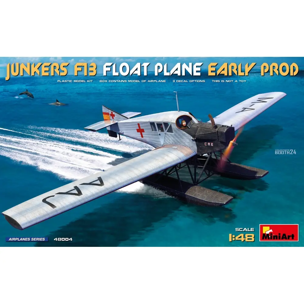 Hydravion Junkers F13 - Miniart 550048004 - 1/48