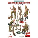 Personnel Allemand au sol avec accessoires - Miniart 550049020 - 1/48