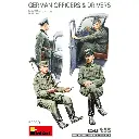 Officiers et conducteurs allemands - Miniart 53030 - 1/35