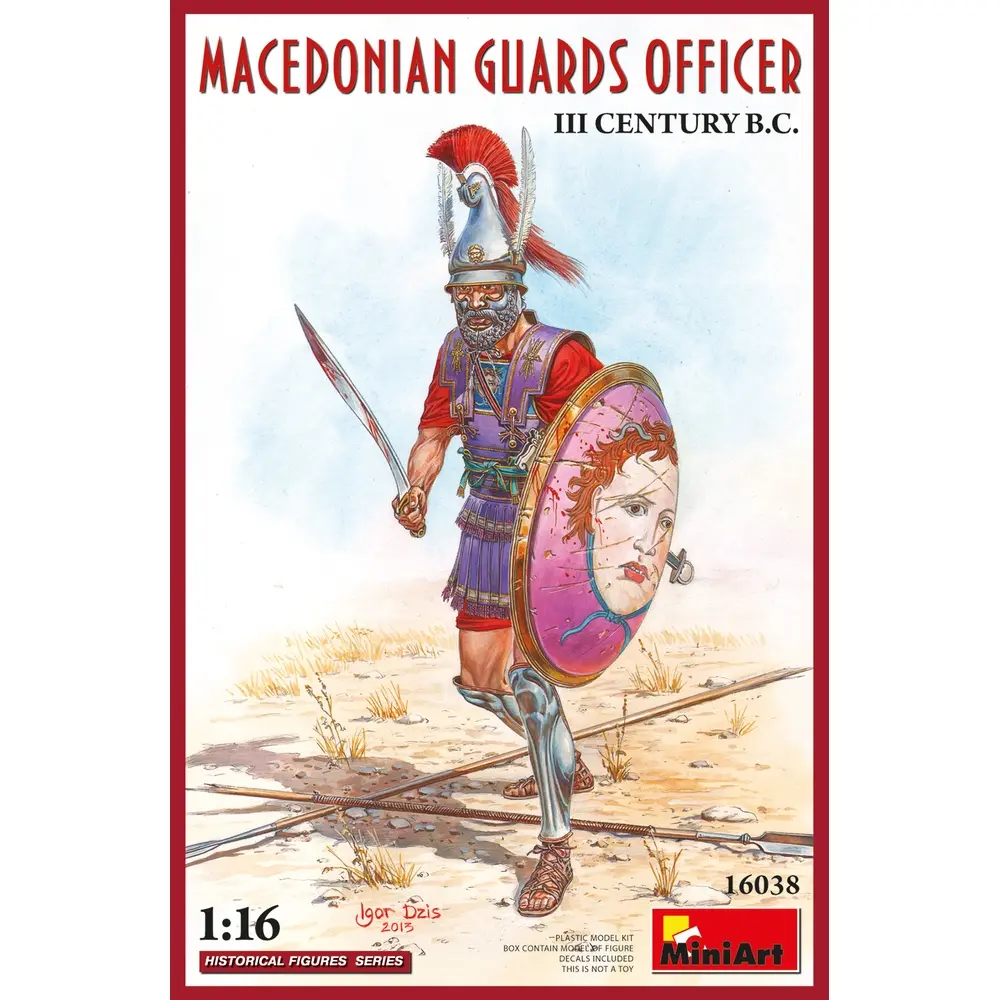 Officier de la garde macédonienne - MINIART 550016038 - 1/16