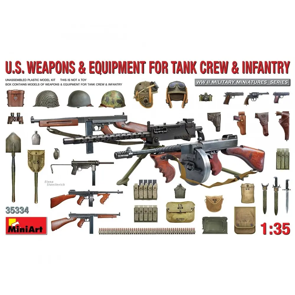 US PzB./Infanterie armes/accessoires - MiniArt 550035334 - 1/35