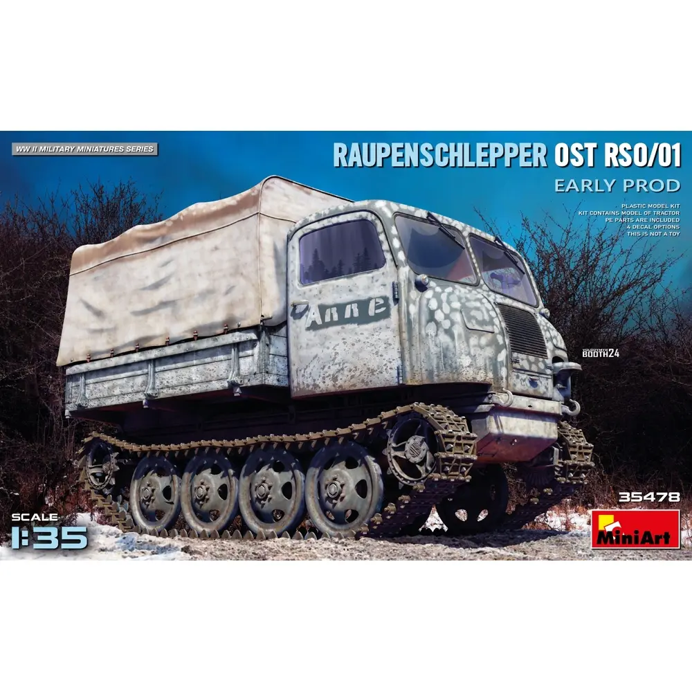 Raupenschlepper Ost RSO/01 - MINIART 550035478 - 1/35
