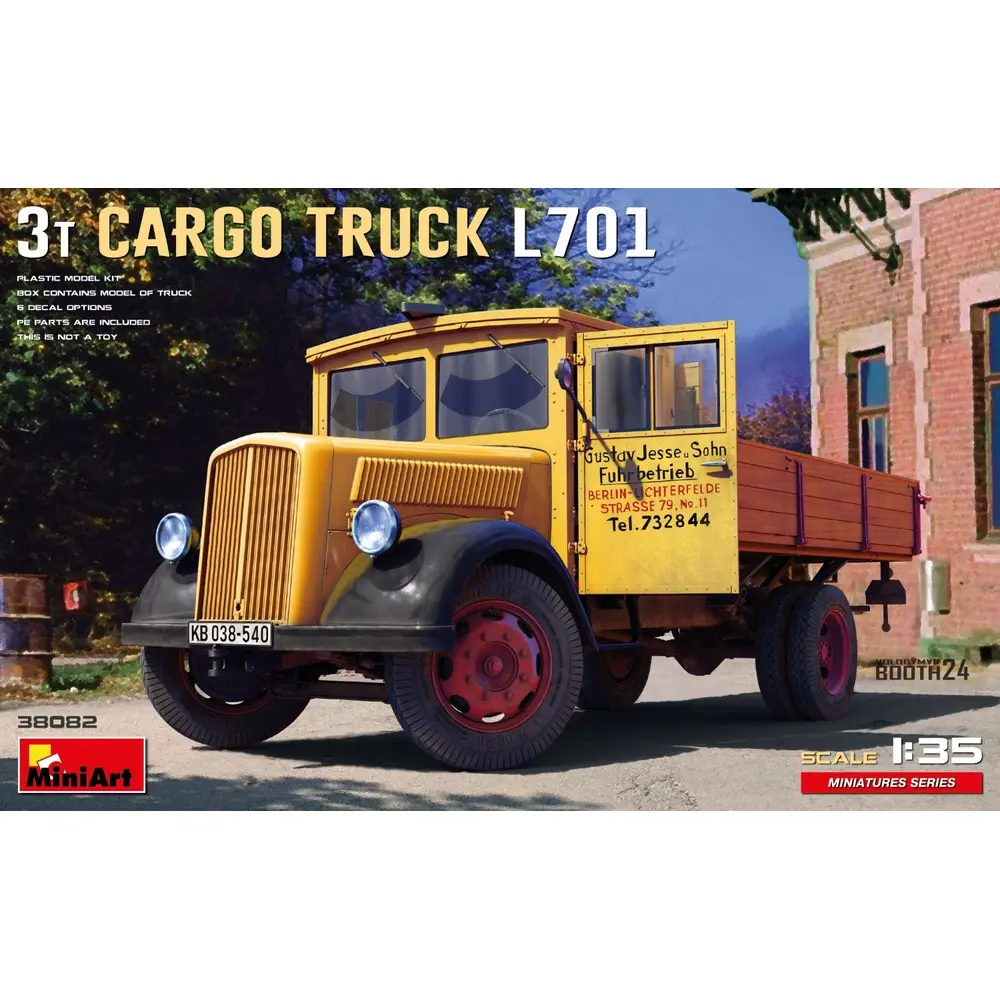 Camion de transport 3T L701 - MINIART 550038082 - 1/35