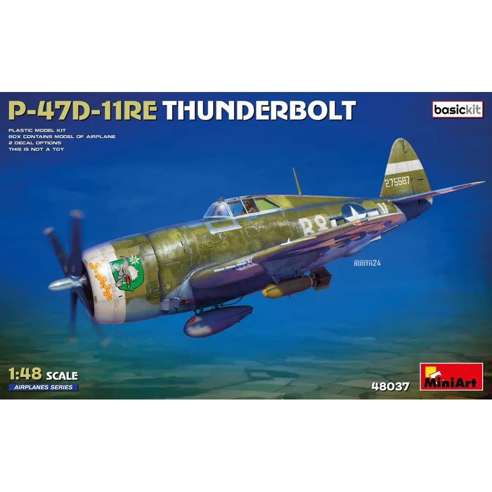 Republic P-47D-11RE Thunderbolt - MINIART 550048037 - 1/48