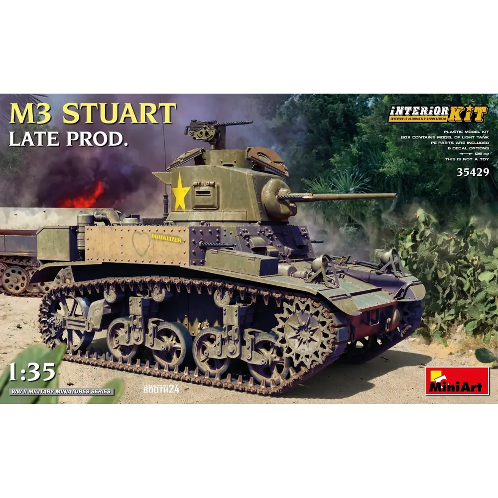 M3 Stuart - MINIART 550035429 - 1/35