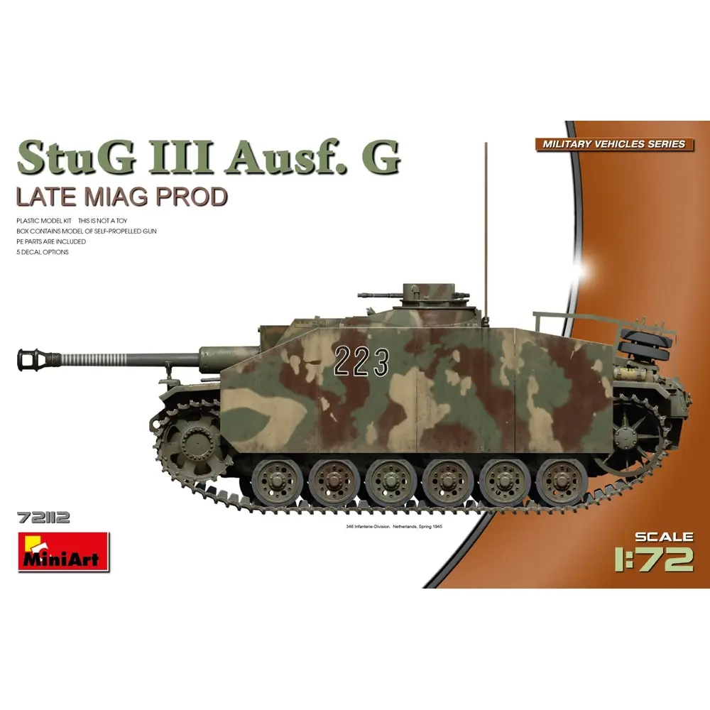 StuG III Ausf. G - MINIART 550072112 - 1/72