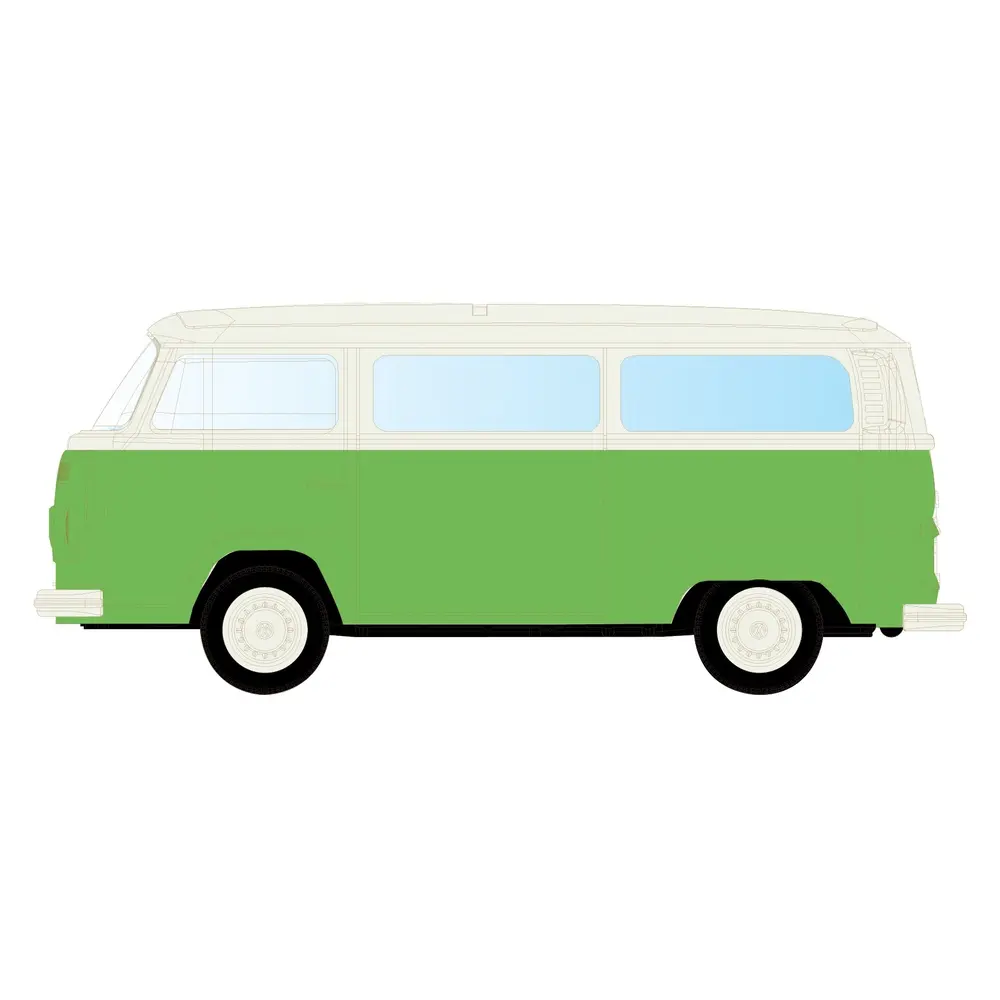VW T2 Bus Brésil Dernière édition - Lemke LC3964 - N 1/160