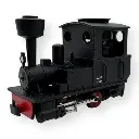 Locomotive Koppel + Cheminée Kobel - Minitrains 5030 - HOe 1/87 - Ep III-IV - Analogique - 2R