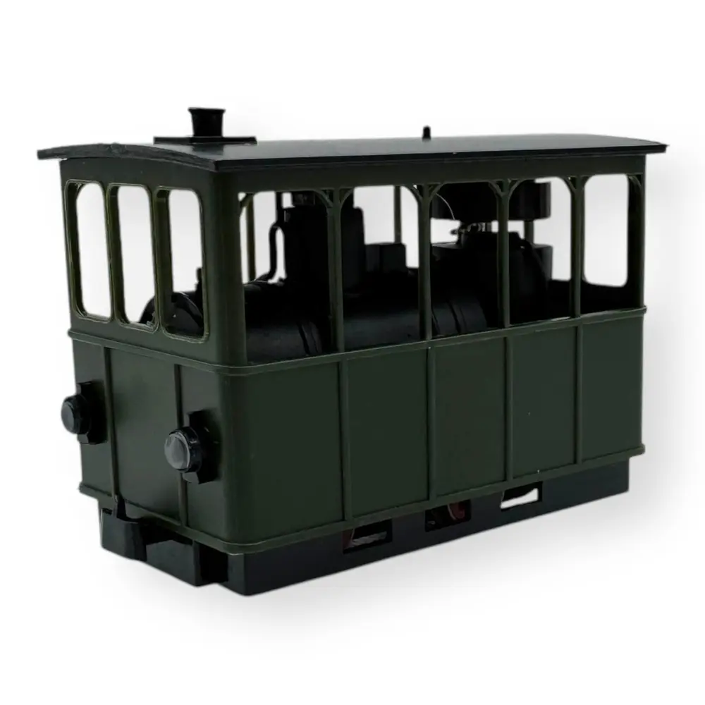 Tramway à vapeur vert - Minitrains 2070 - HOe 1/87 - Ep III