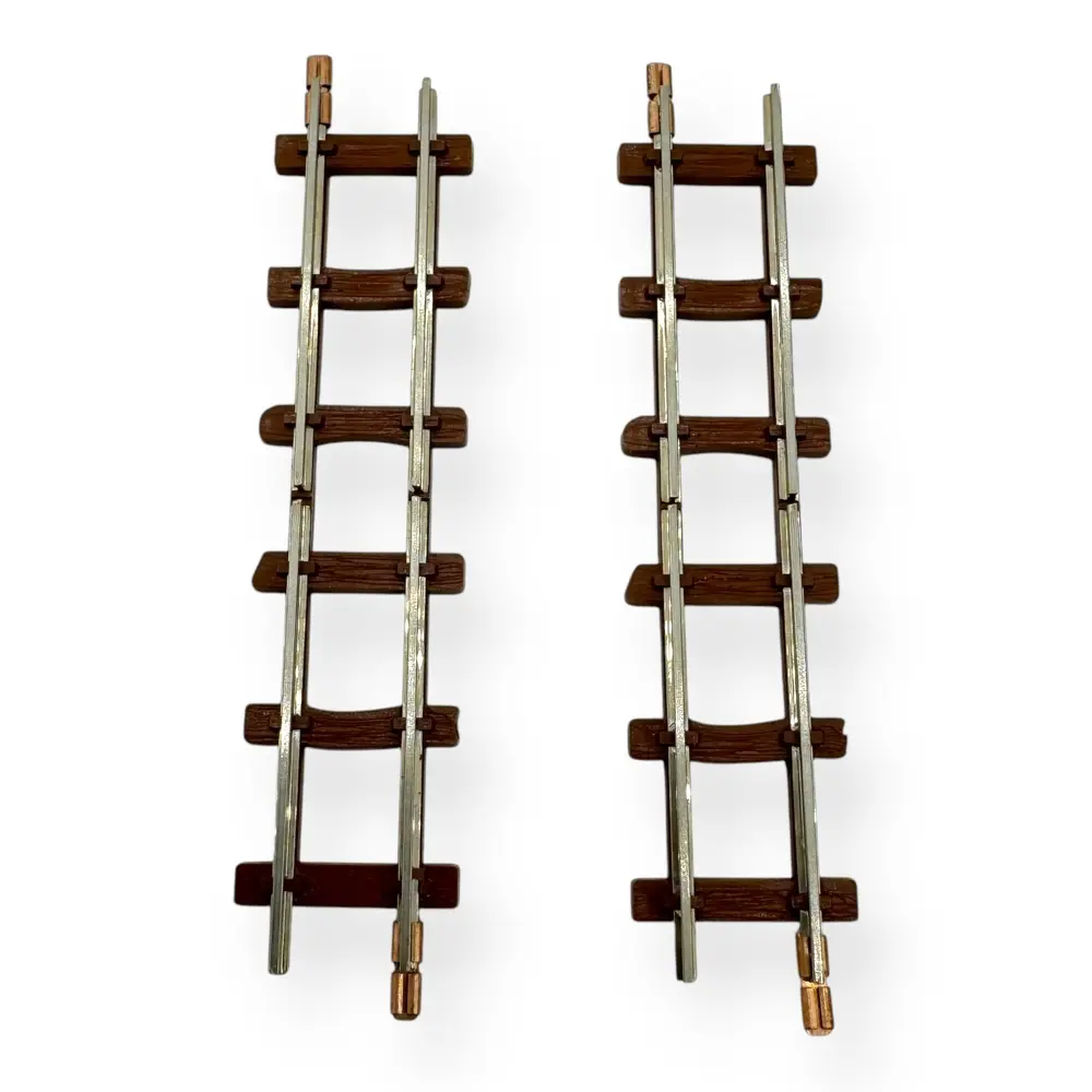 2 rails droits 77 mm code 83 - Minitrains 9304 - HOe 1/87 - 2R