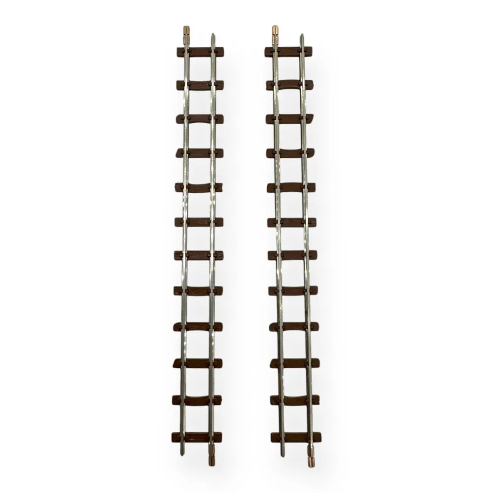 Lot 2 Rails Droits - 154MM - Minitrains 9311 - HOe : 1/87 - Code 83