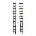 2 rails droits 154 mm code 83 - Minitrains 9311 - HOe 1/87 - 2R