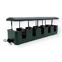 Voiture verte SGW - Minitrains 5195 - HOe 1/87 - Ep III - 2R