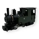 Locomotive Henschel 020 - « Riesa » - verte - Minitrains 2062 - HOe 1/87