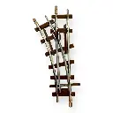 Aiguillage gauche - Minitrains 9306 - HOe 1/87
