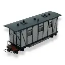 Voiture voyageurs grise MiniTrains 5149 - HOe 1/87