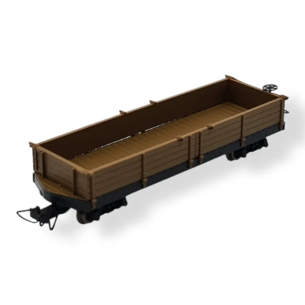 Wagon plat brun MiniTrains 5140 - HOe 1/87