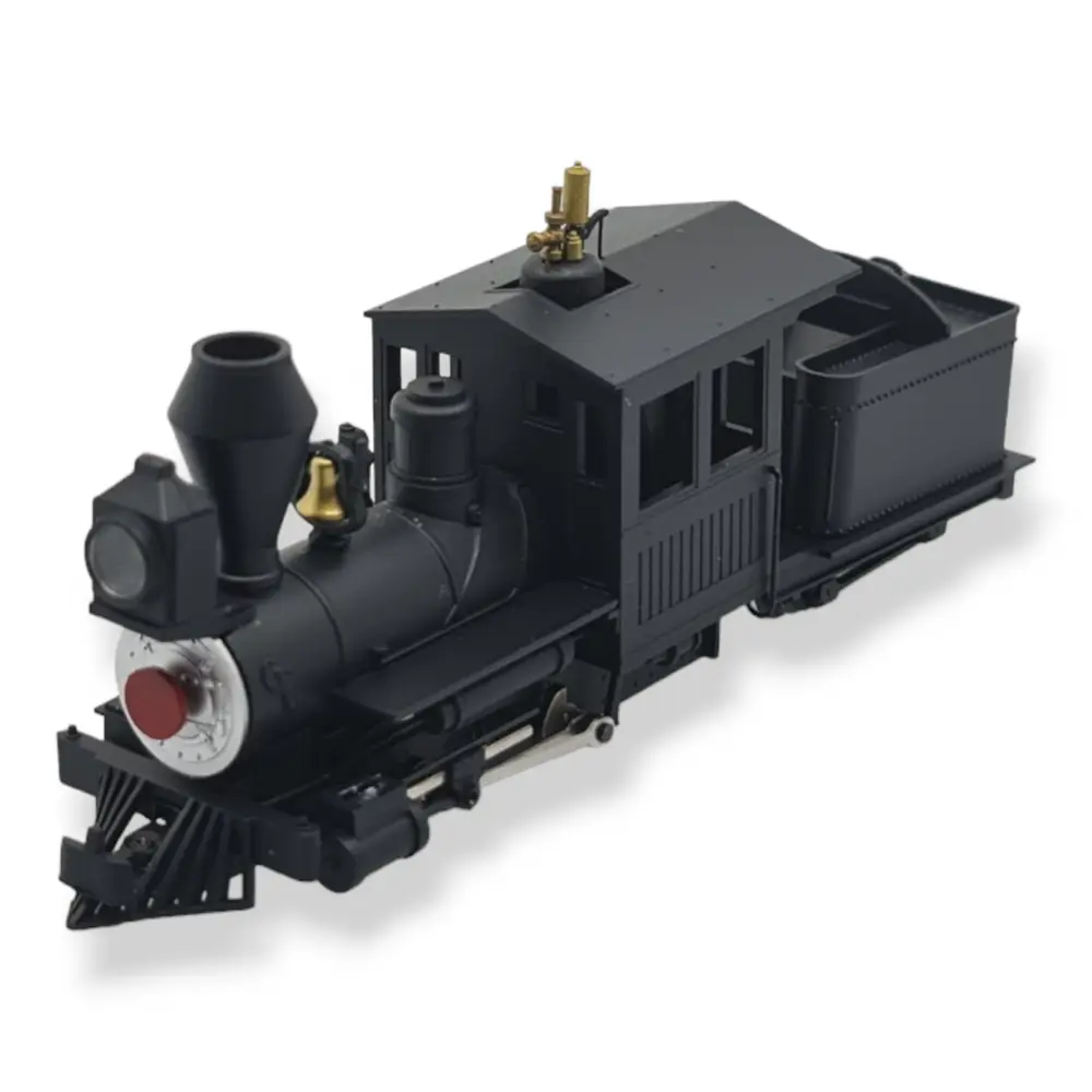 Locomotive à vapeur US avec tendeur F & C Minitrains 1002 - HOe 1/87