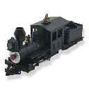 Locomotive à vapeur US avec tendeur F & C Minitrains 1002 - HOe 1/87