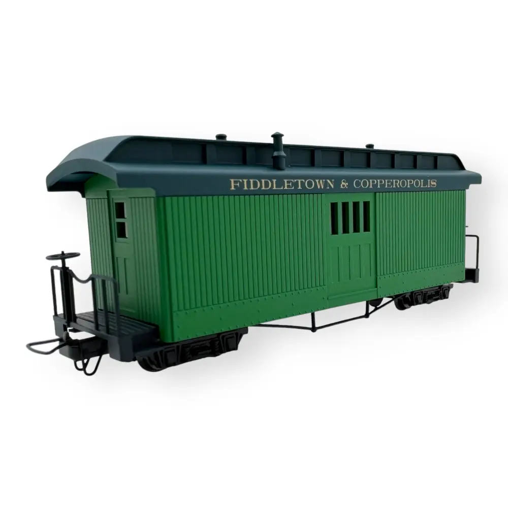 Fourgon postal F&C vert avec lettrage - Minitrains 5134 - HOe 1/87 - 2R