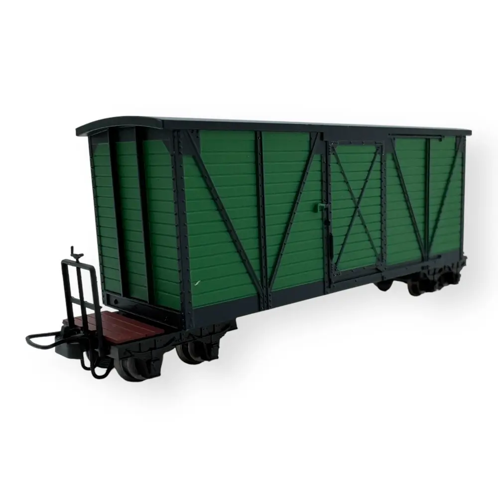 Wagon couvert vert pour train de tranchées allemand - Minitrains 5147 - HOe 1/87 - 2R