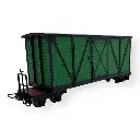 Wagon couvert vert pour train de tranchées allemand - Minitrains 5147 - HOe 1/87 - 2R