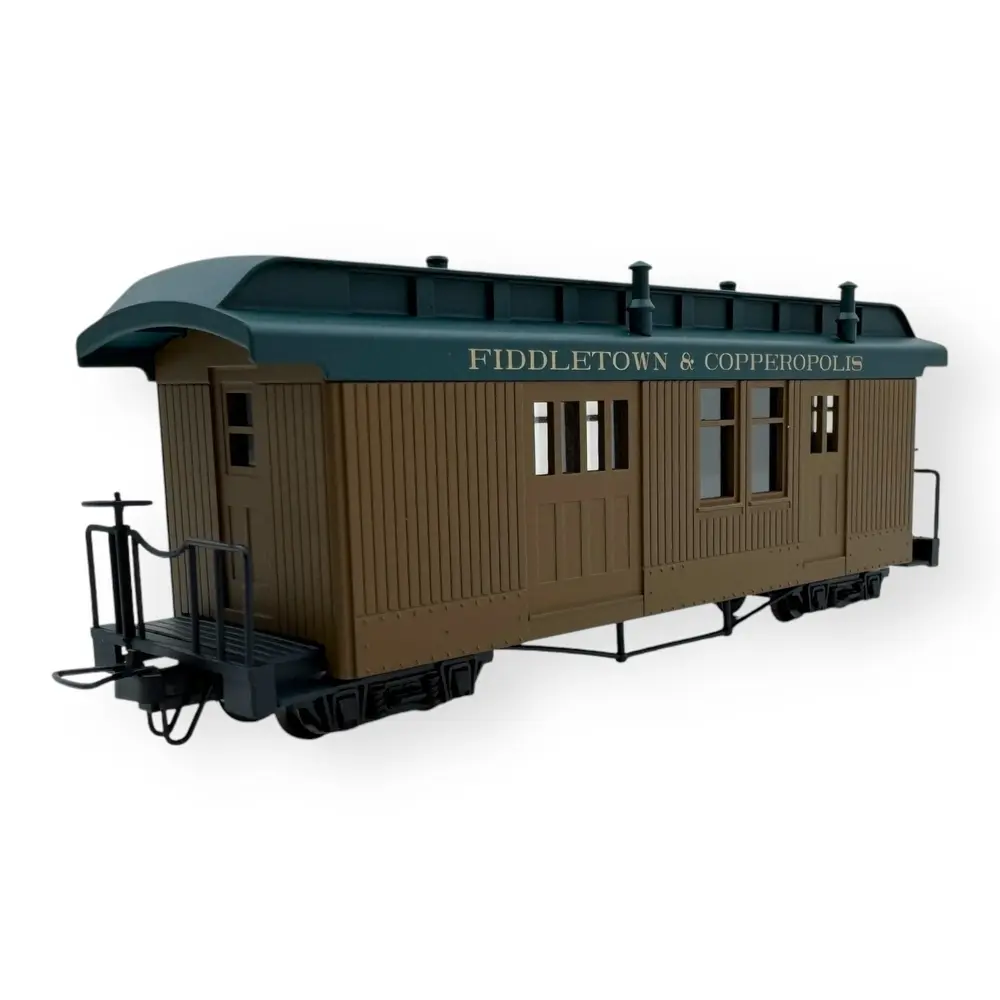 Fourgon à bagages F&C marron avec lettrage - Minitrains 5162 - HOe 1/87 - 2R