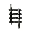 Rail droit - Minitrix 14903 - N : 1/160 - code 80 -  17.2 mm