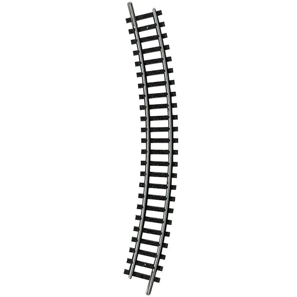 Rail courbe Minitrix R2 rayon 228.2 mm 30° - N : 1/160 - code 80 - 14922