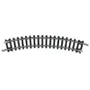 Rail courbe R1 194,6 mm 30° code 80 - Minitrix 14912 - N 1/160 - 2R