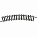 Rail courbe R2 228,2 mm 24° code 80 - Minitrix 14924 - N 1/160 - 2R