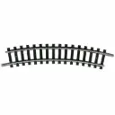 Rail courbe R1 194,6 mm 24° code 80 - Minitrix 14914 - N 1/160 - 2R