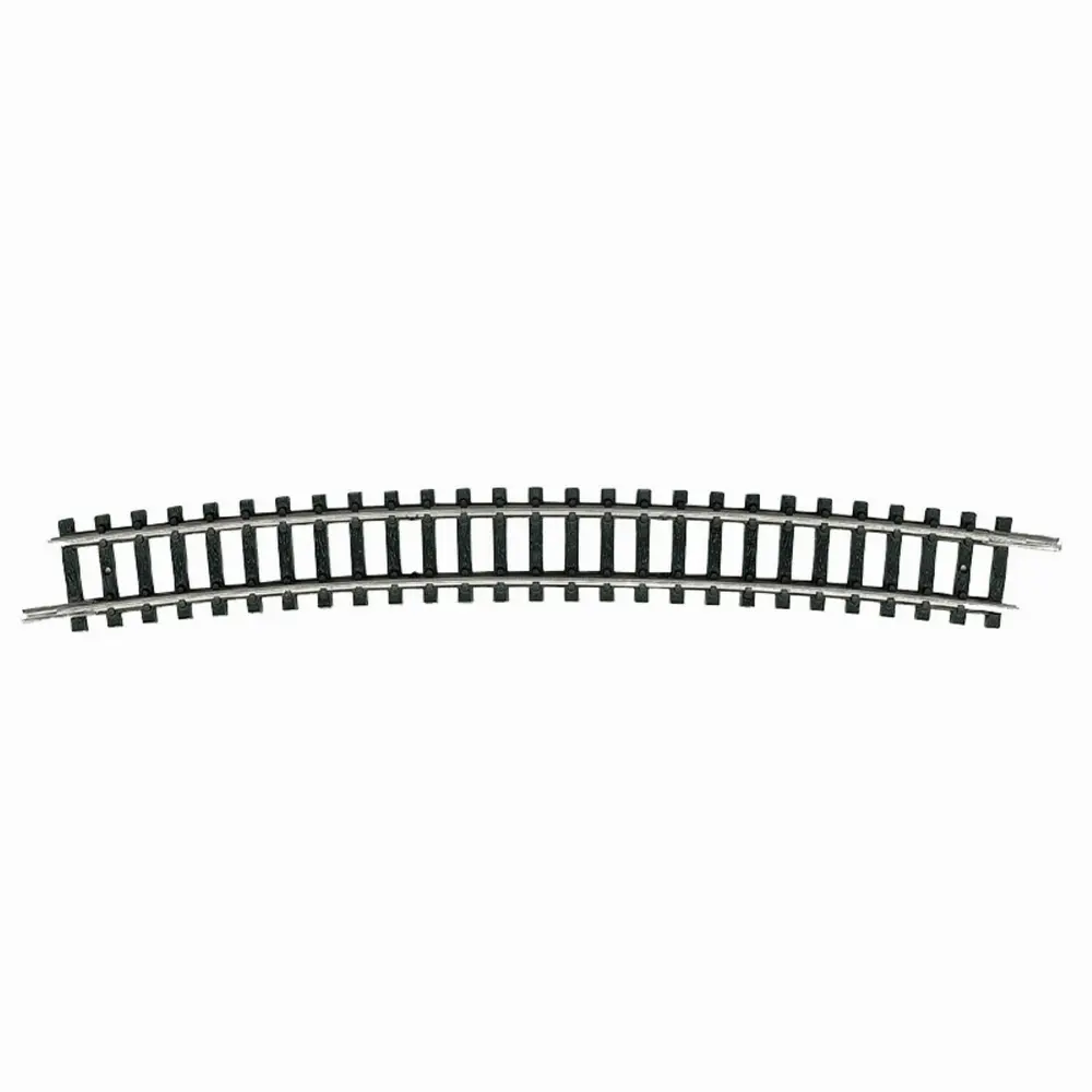 Rail courbe R6 526,2 mm 15° code 80 - Minitrix 14928 - N 1/160 - 2R