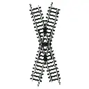 Croisement 30° - Minitrix 14958 - N : 1/160 - 104,2 mm - code 80