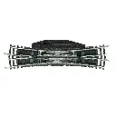 Traversée Jonction Double TJD électrique - Minitrix 14960 - N 1/160 - Code 80 - 15°