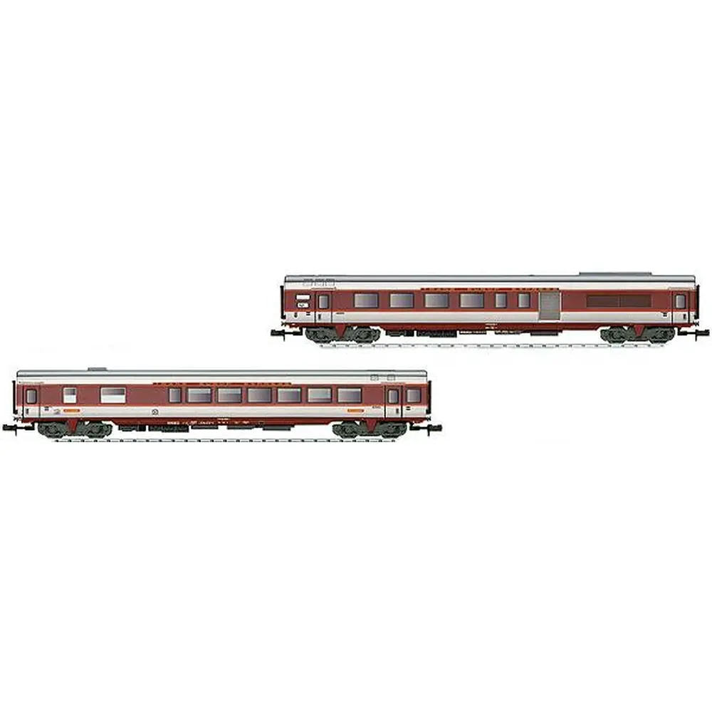 Coffret de 2 voitures livrée TEE CAPITOLE