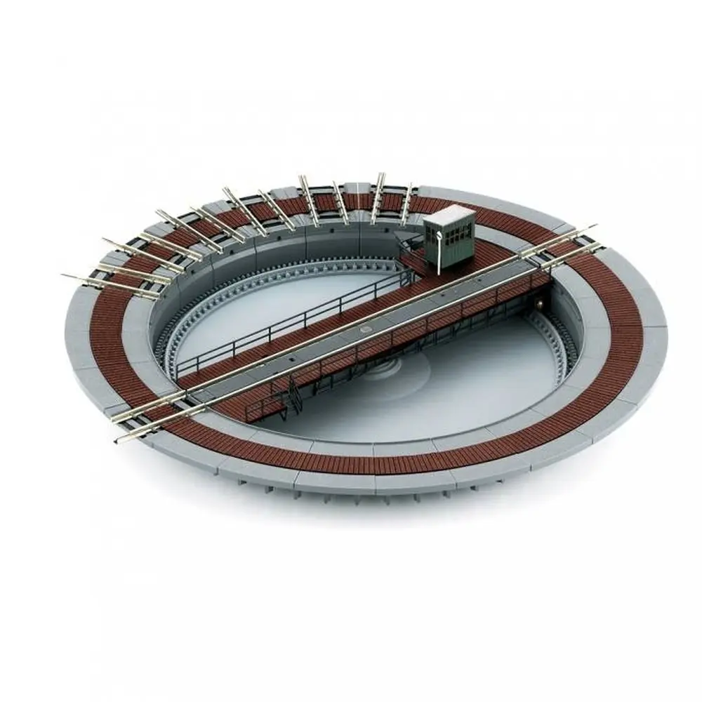 Plaque tournante avec 8 entrées sorties Ø 170 / 145 mm - MINITRIX 66570