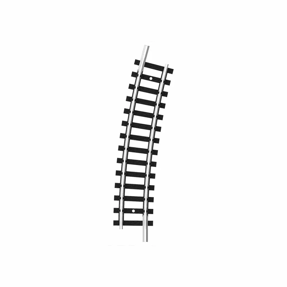 Rail courbe R2a 261,8 mm 15° code 80 - Minitrix 14911 - N 1/160 - 2R