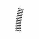 Rail courbe R2a 261,8 mm 15° code 80 - Minitrix 14911 - N 1/160 - 2R