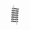 Rail courbe R2a 261,8 mm 7,5° code 80 - Minitrix 14919 - N 1/160 - 2R