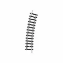 Rail courbe R2b 295,4 mm 15° code 80 - Minitrix 14921 - N 1/160 - 2R