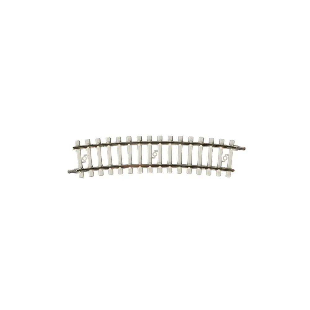 Rail courbe R2a 261,8 mm 15° code 60 - Minitrix 14511 - N 1/160 - 2R