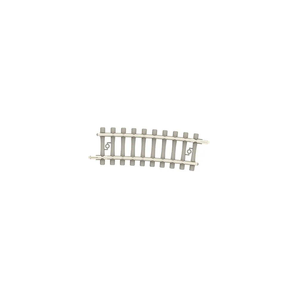 Rail courbe R3 329 mm 7,5° code 60 - Minitrix 14513 - N 1/160 - 2R