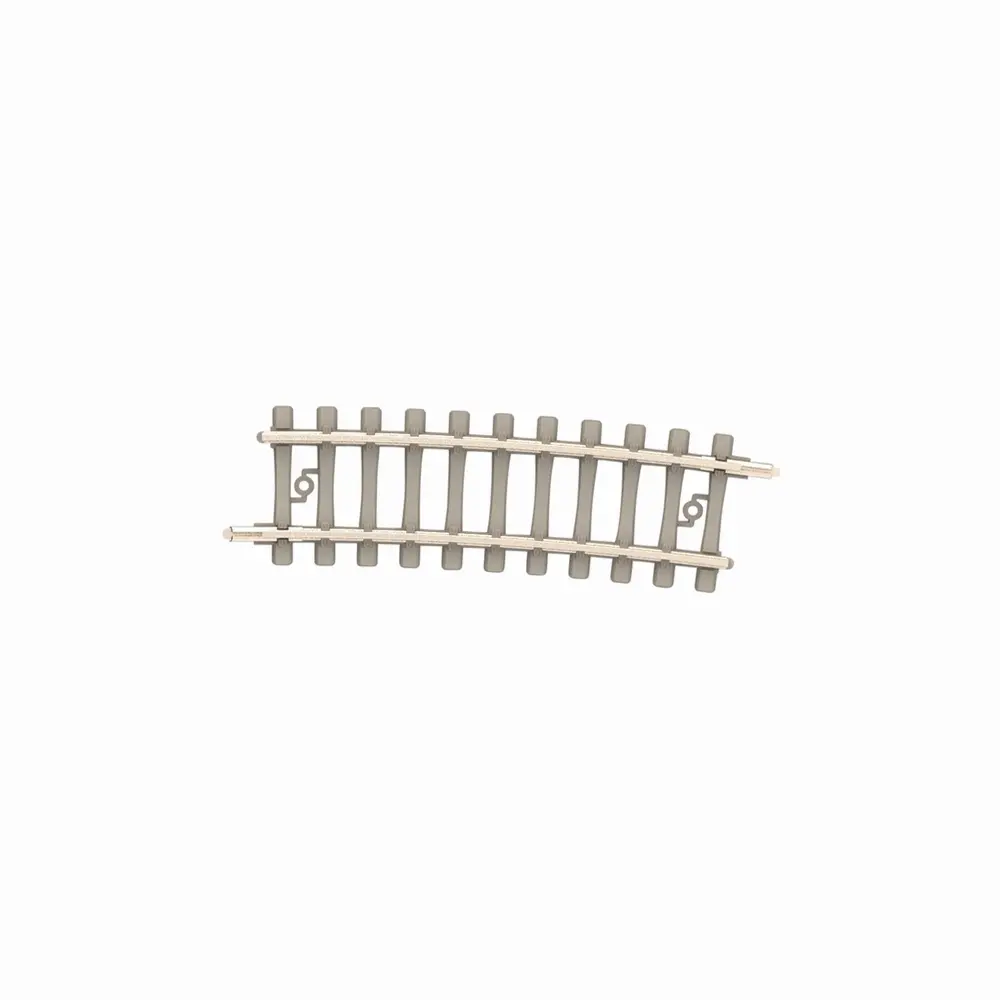 Rail courbe R4 362,6 mm 7,5° code 60 - Minitrix 14514 - N 1/160 - 2R