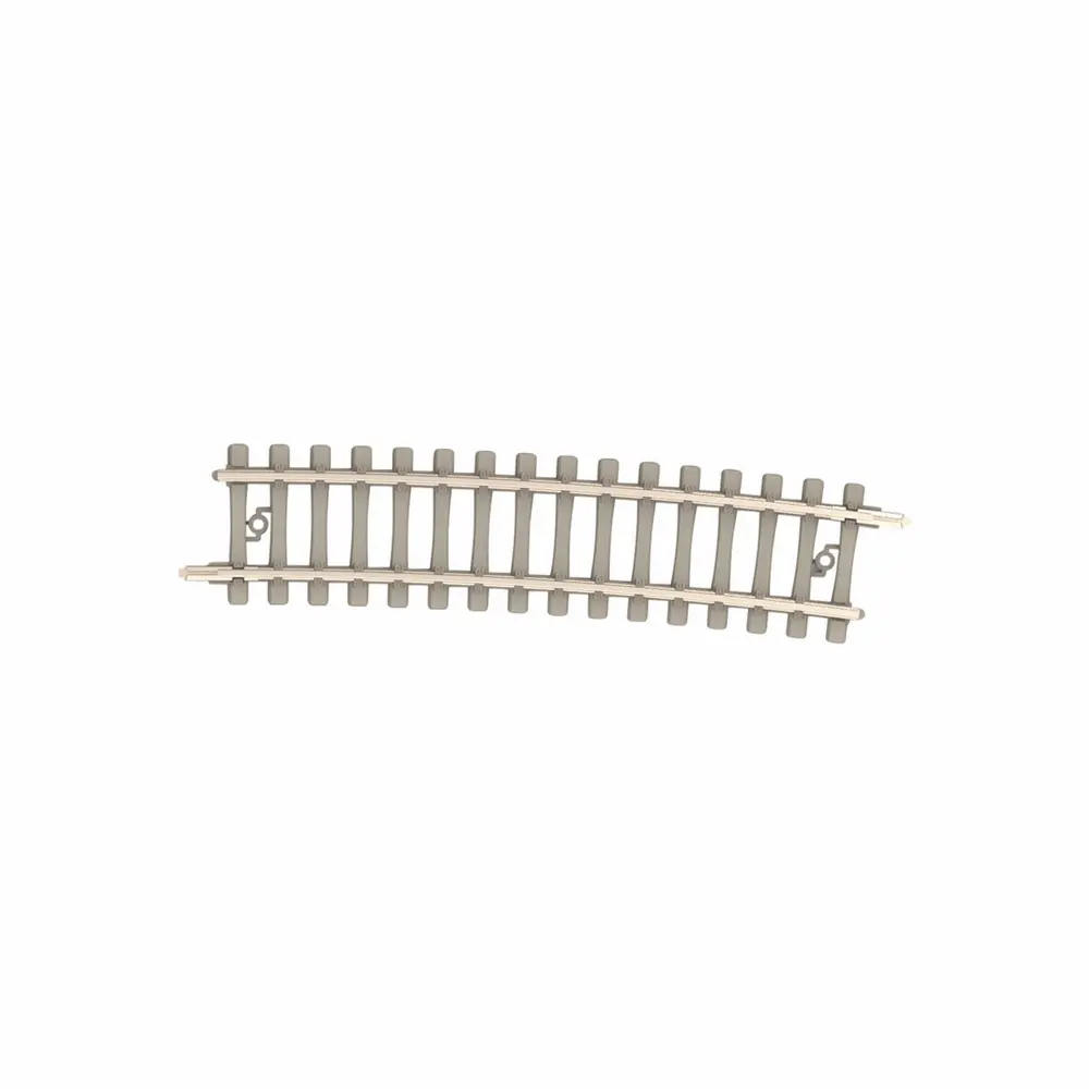Rail courbe R5 492,6 mm 7,5° code 60 - Minitrix 14515 - N 1/160 - 2R