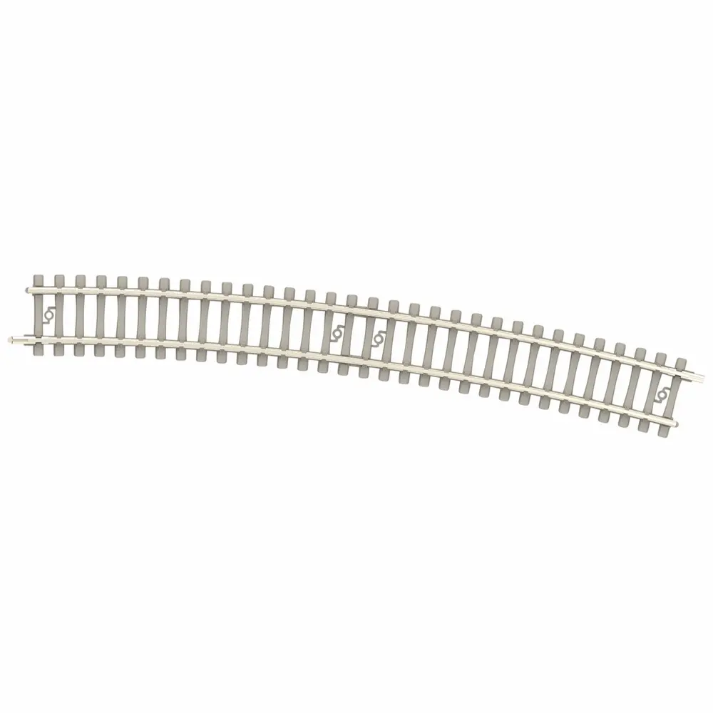 Rail courbe R5 492,6 mm 15° code 60 - Minitrix 14518 - N 1/160 - 2R