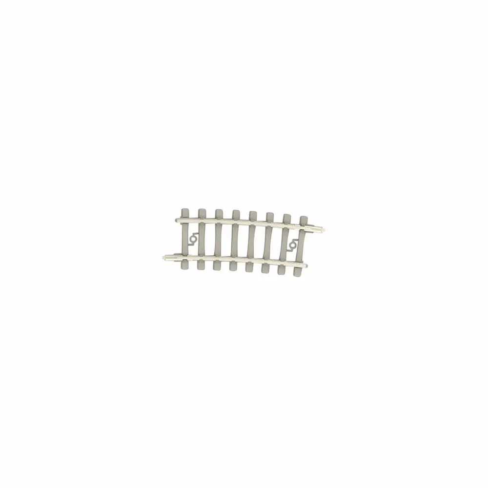 Rail courbe R2a 261,8 mm 7,5° code 60 - Minitrix 14519 - N 1/160 - 2R