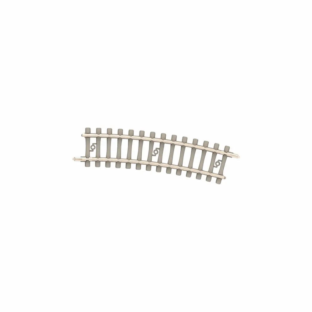 Rail courbe R2 228,2 mm 15° code 60 - Minitrix 14524 - N 1/160 - 2R