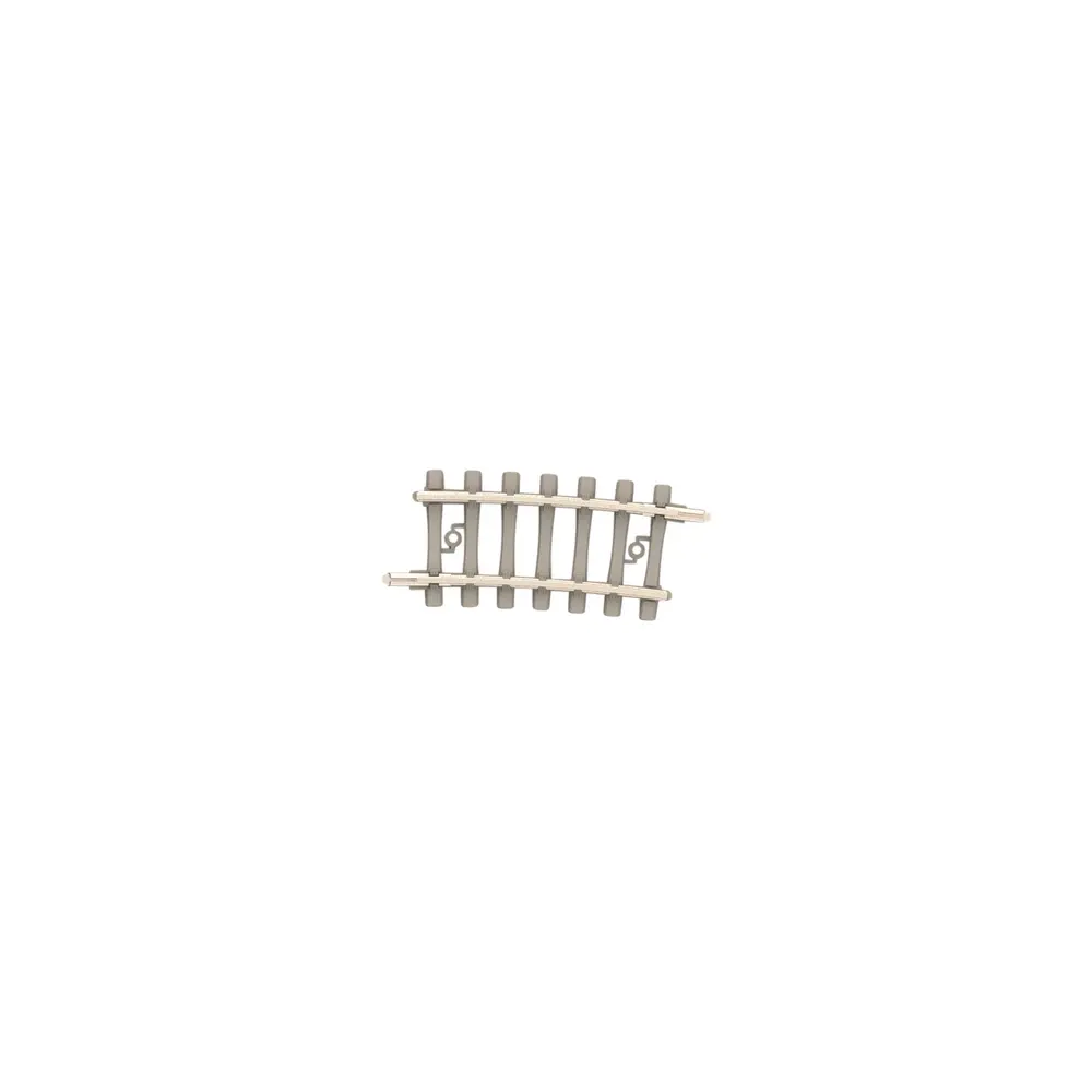 Rail courbe R2 228,2 mm 7,5° code 60 - Minitrix 14526 - N 1/160 - 2R