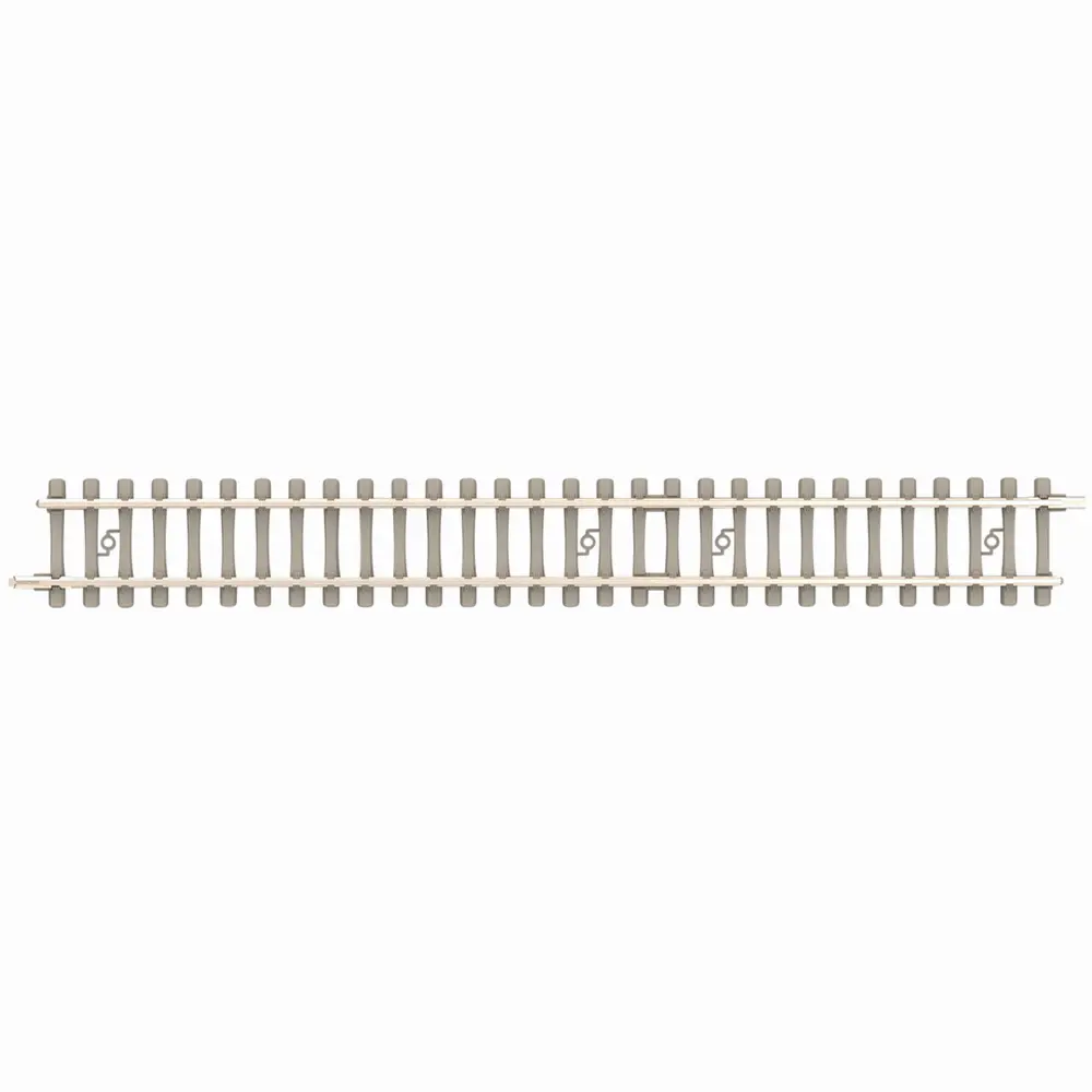 Rail droit 126,3 mm code 60 - Minitrix 14594 - N 1/160 - 2R